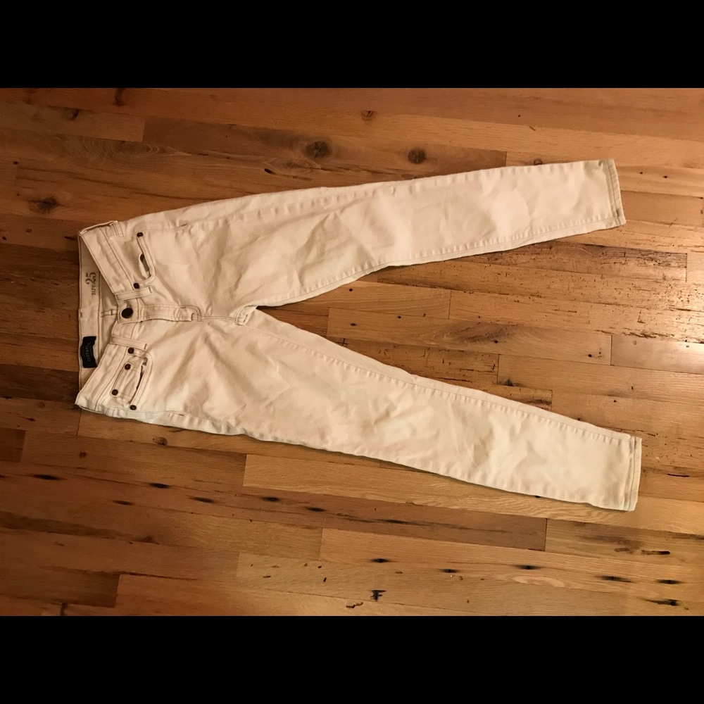Jcrew white jeans